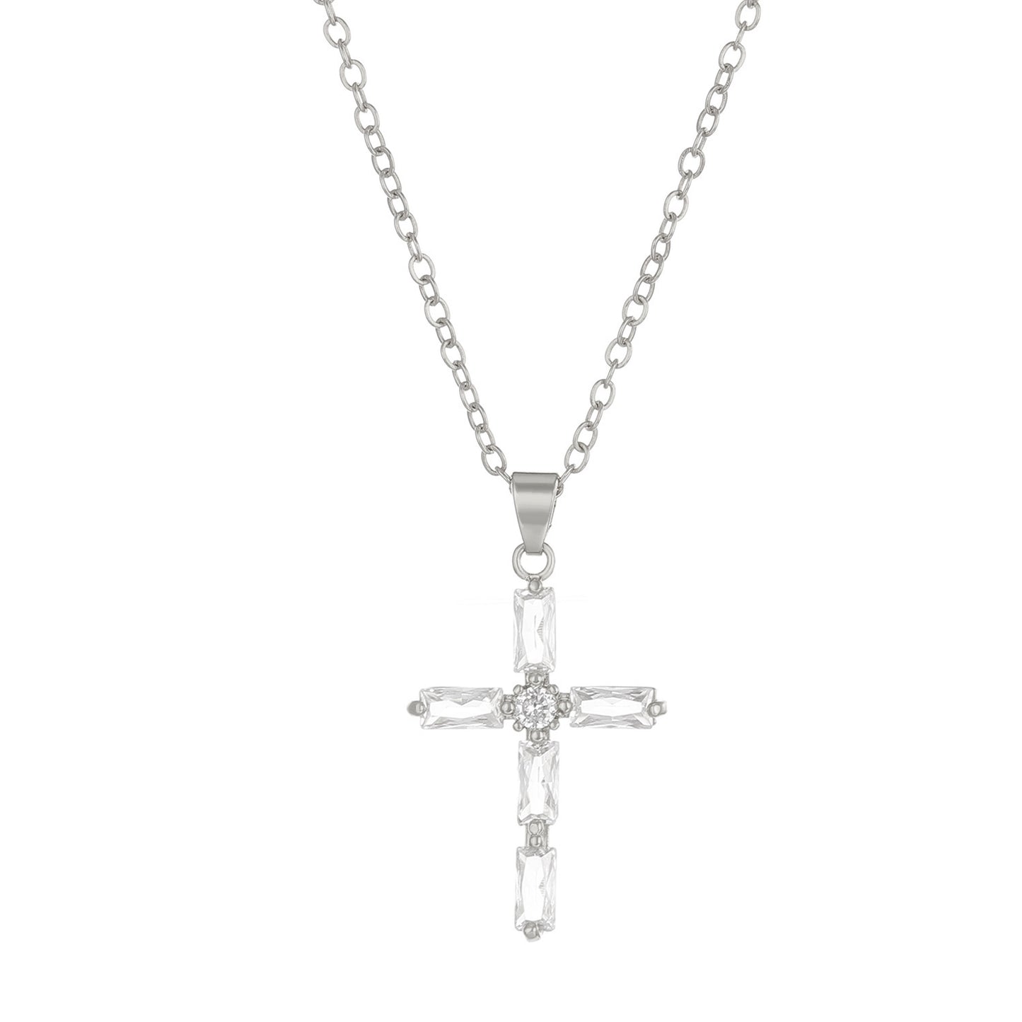 Diamond Cross Necklace