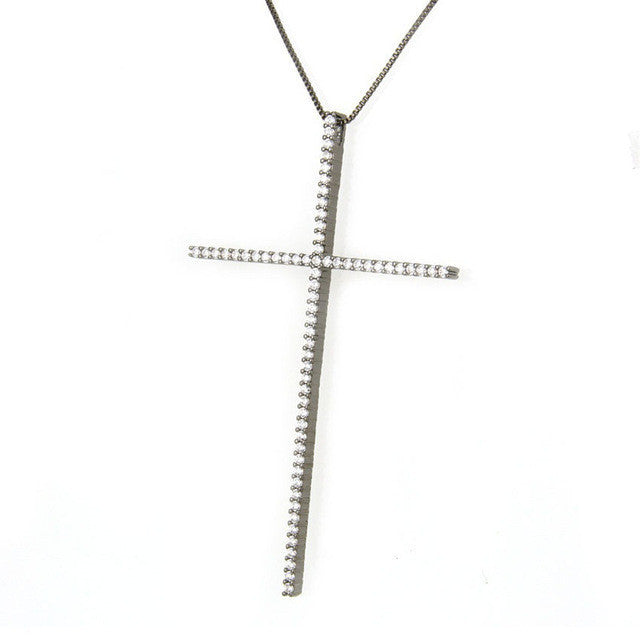 Catholic cross necklace