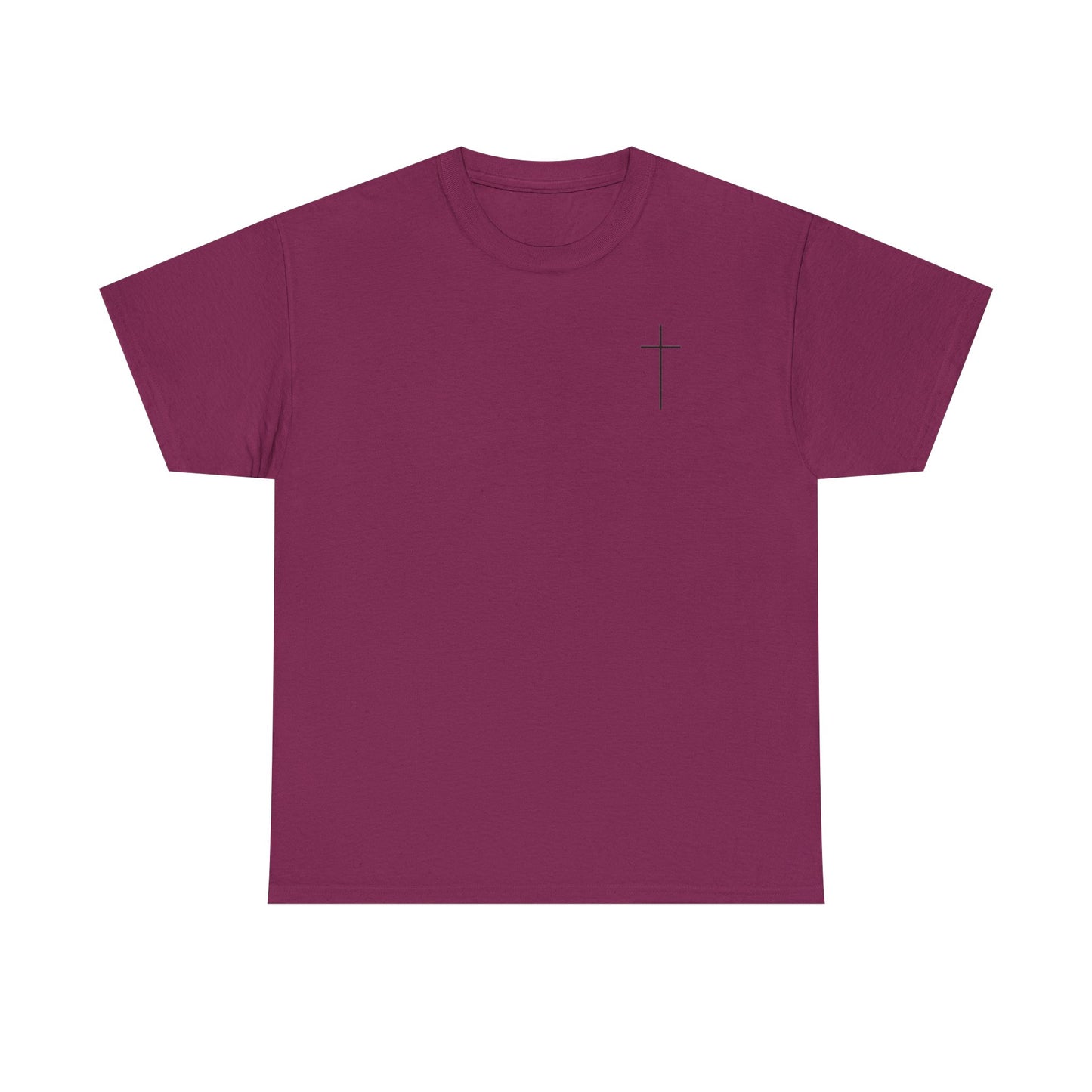 Minimalist Cross Design T-Shirt