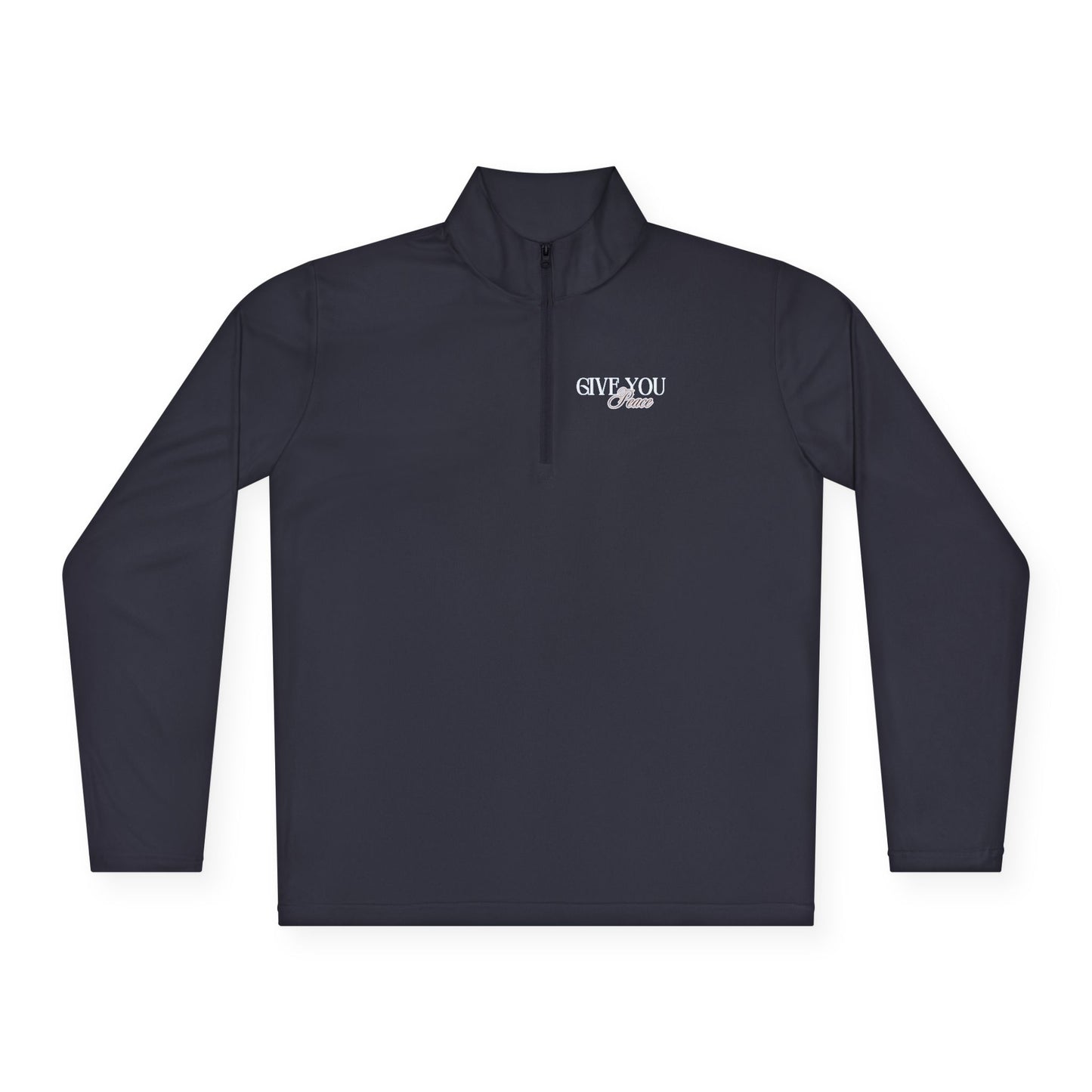 GIVE YOU PEACE QUARTER-ZIP PULLOVER