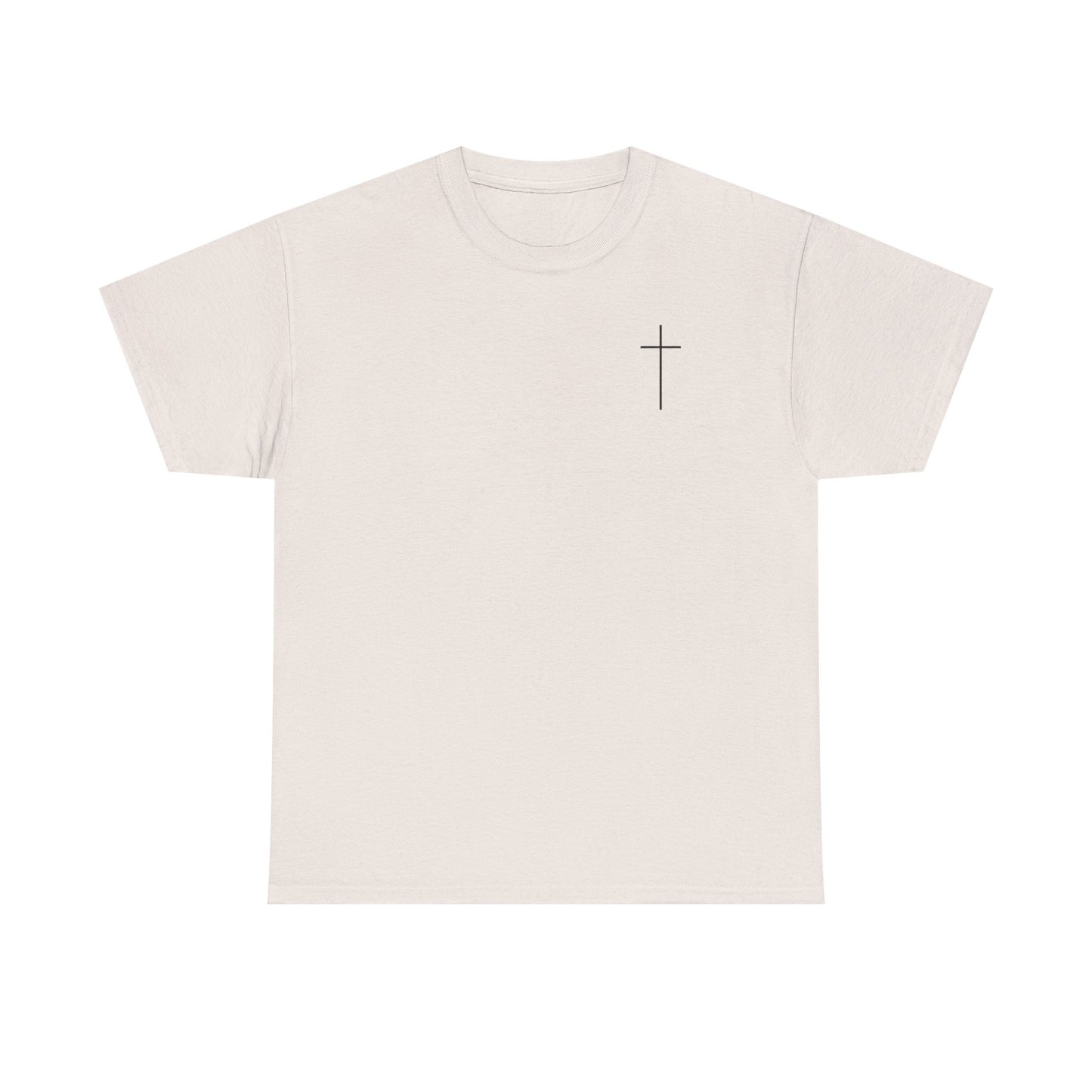 Minimalist Cross Design T-Shirt