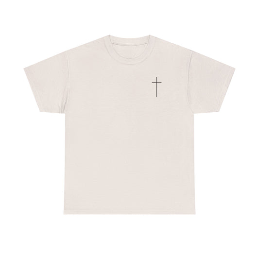 Minimalist Cross Design T-Shirt