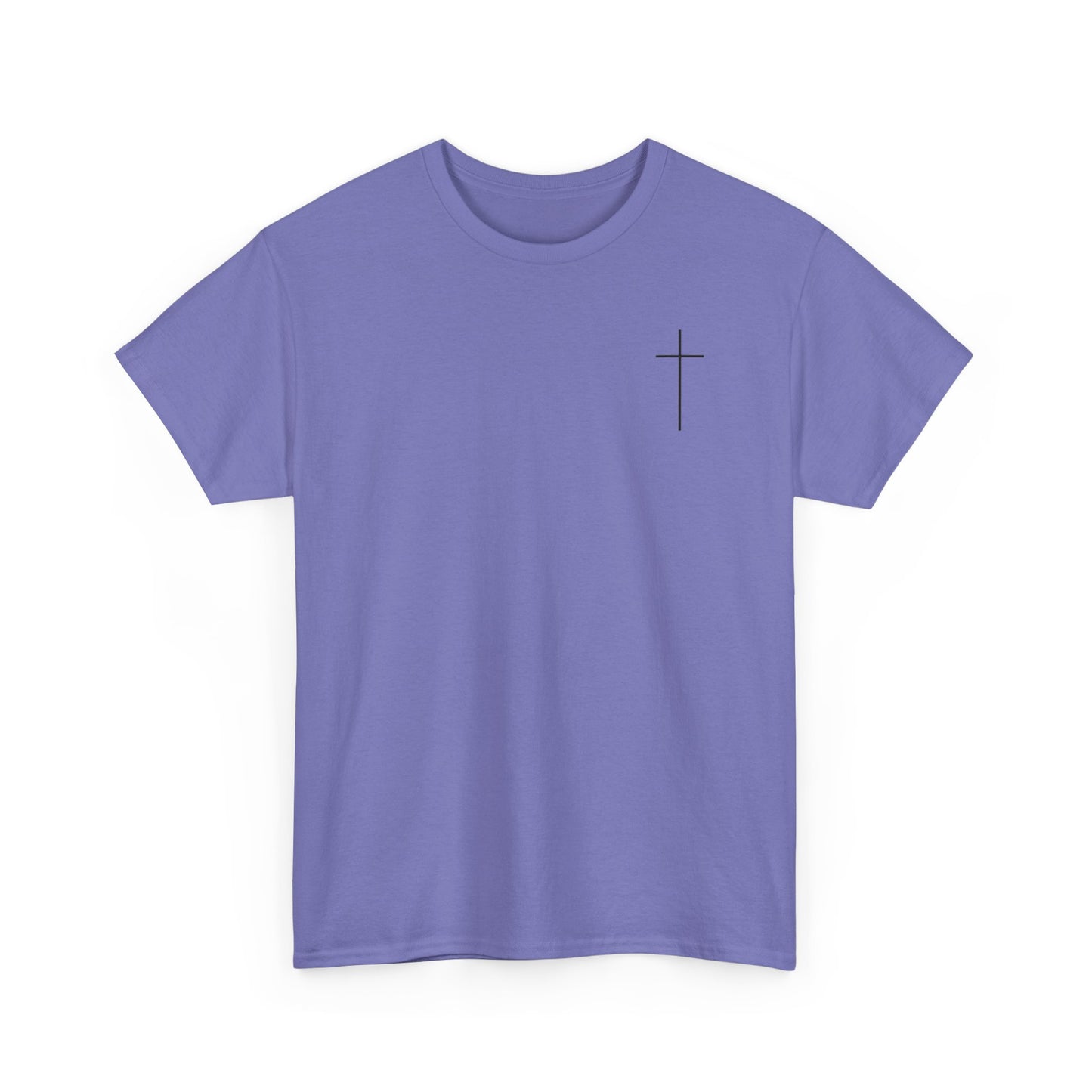 Minimalist Cross Design T-Shirt