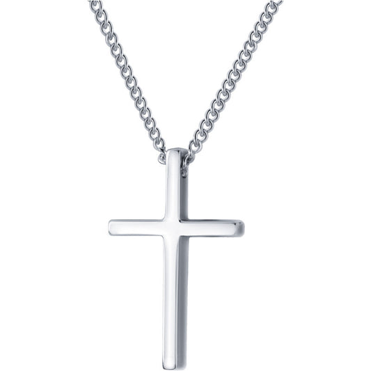 Cross clavicle necklace