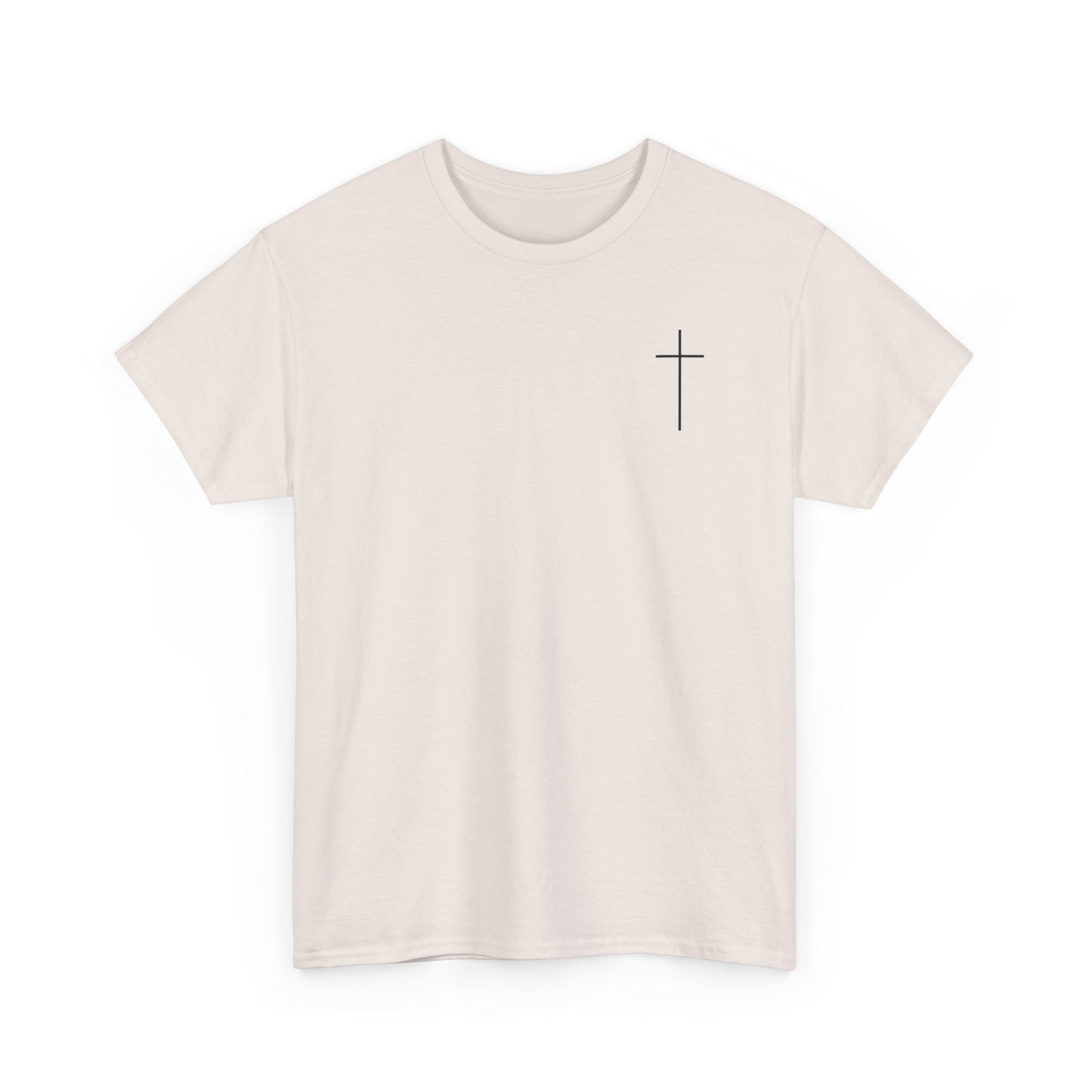Minimalist Cross Design T-Shirt