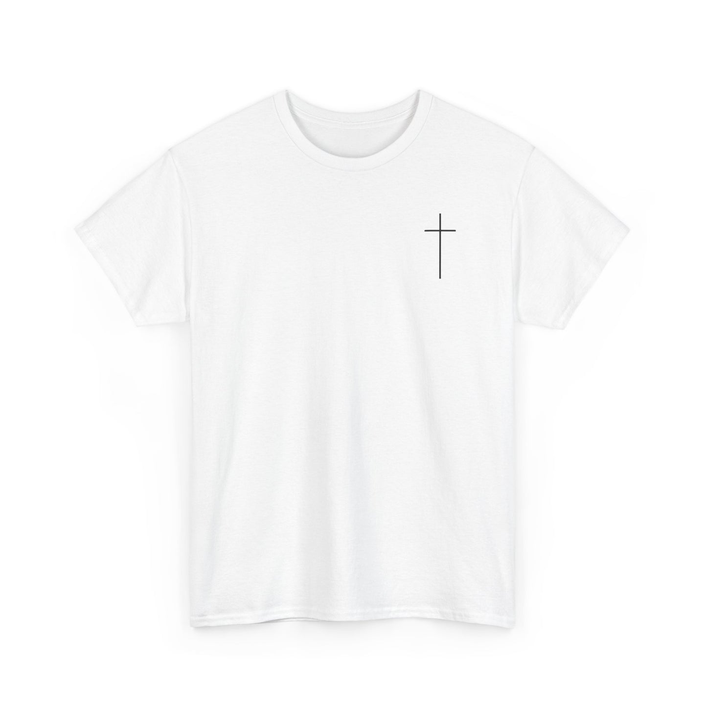 Minimalist Cross Design T-Shirt