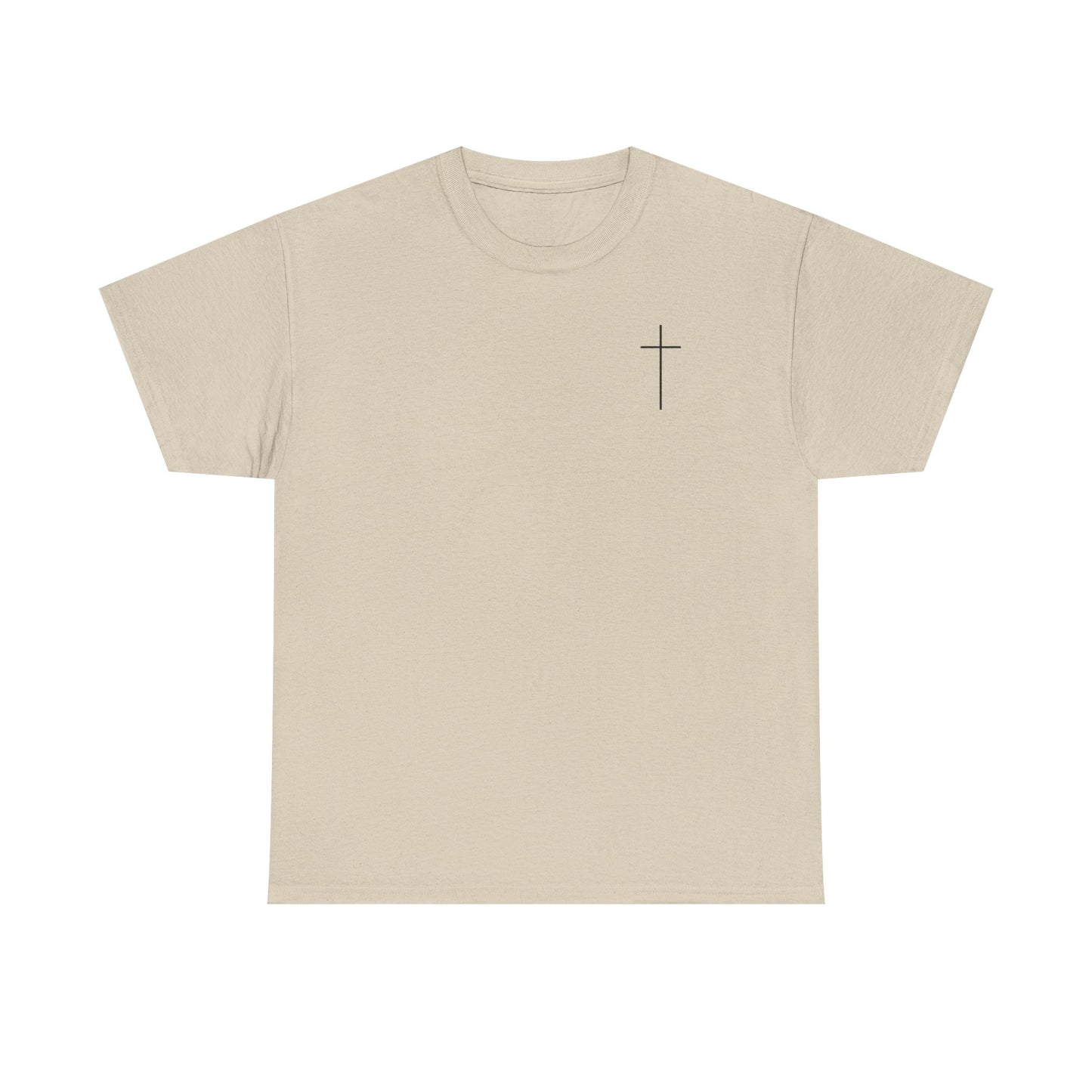 Minimalist Cross Design T-Shirt