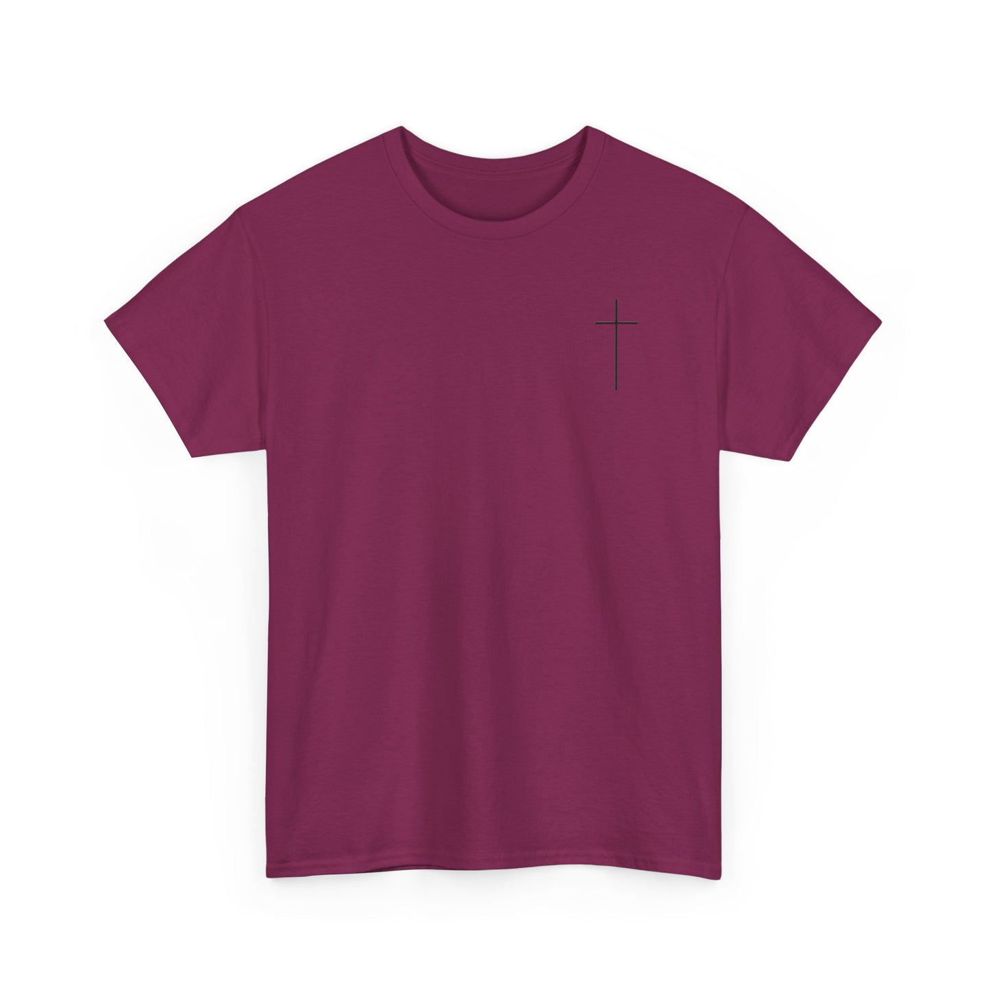 Minimalist Cross Design T-Shirt