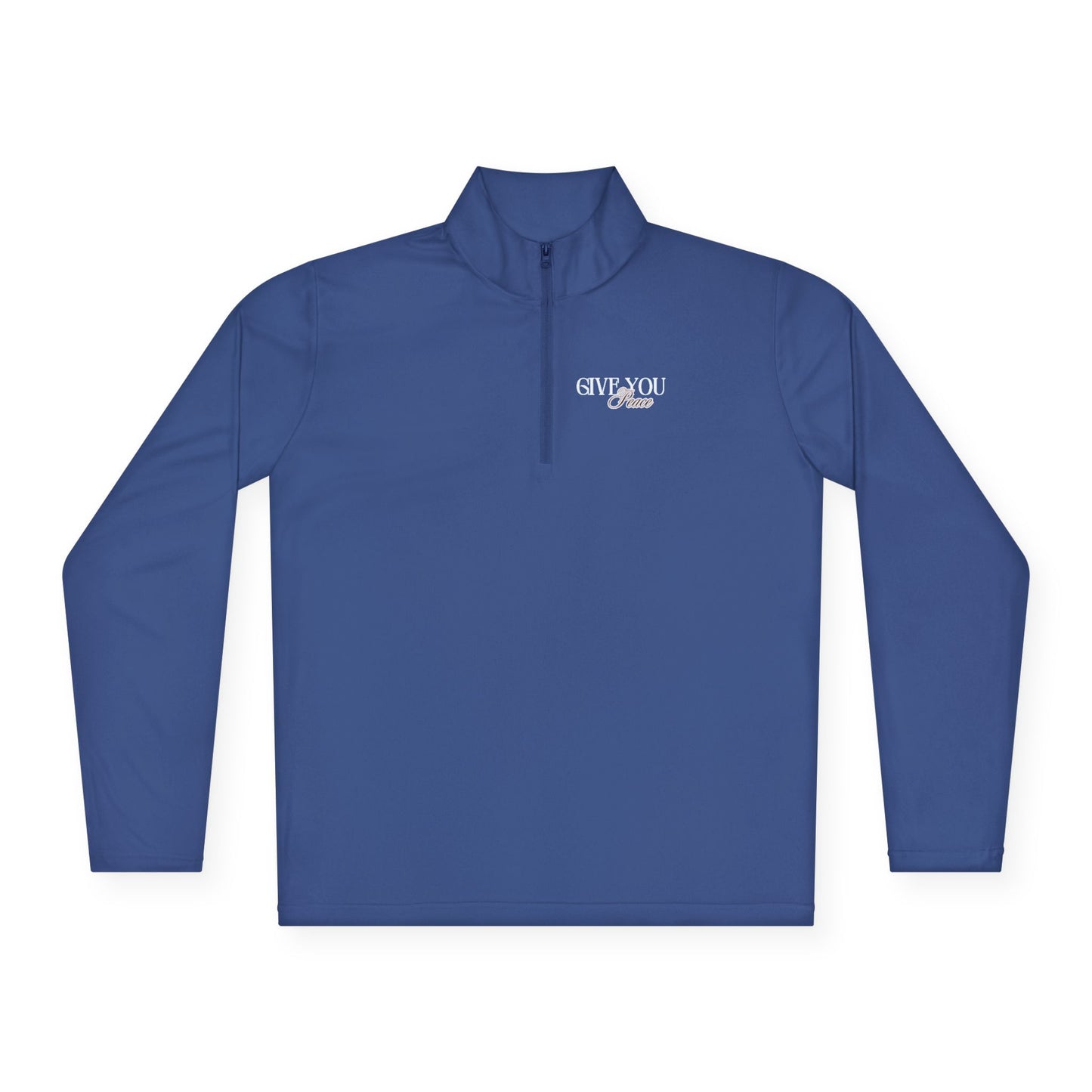 GIVE YOU PEACE QUARTER-ZIP PULLOVER