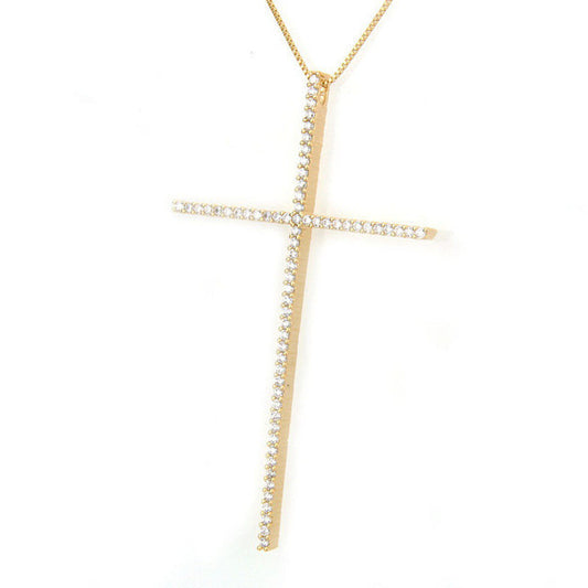 Catholic cross necklace