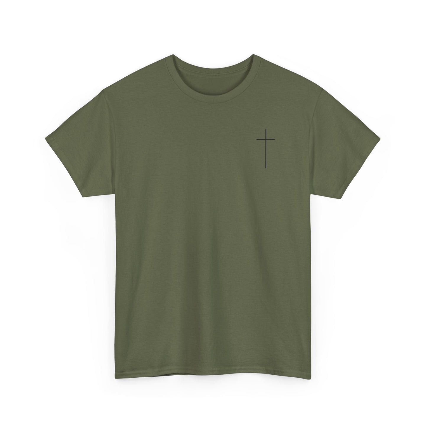 Minimalist Cross Design T-Shirt