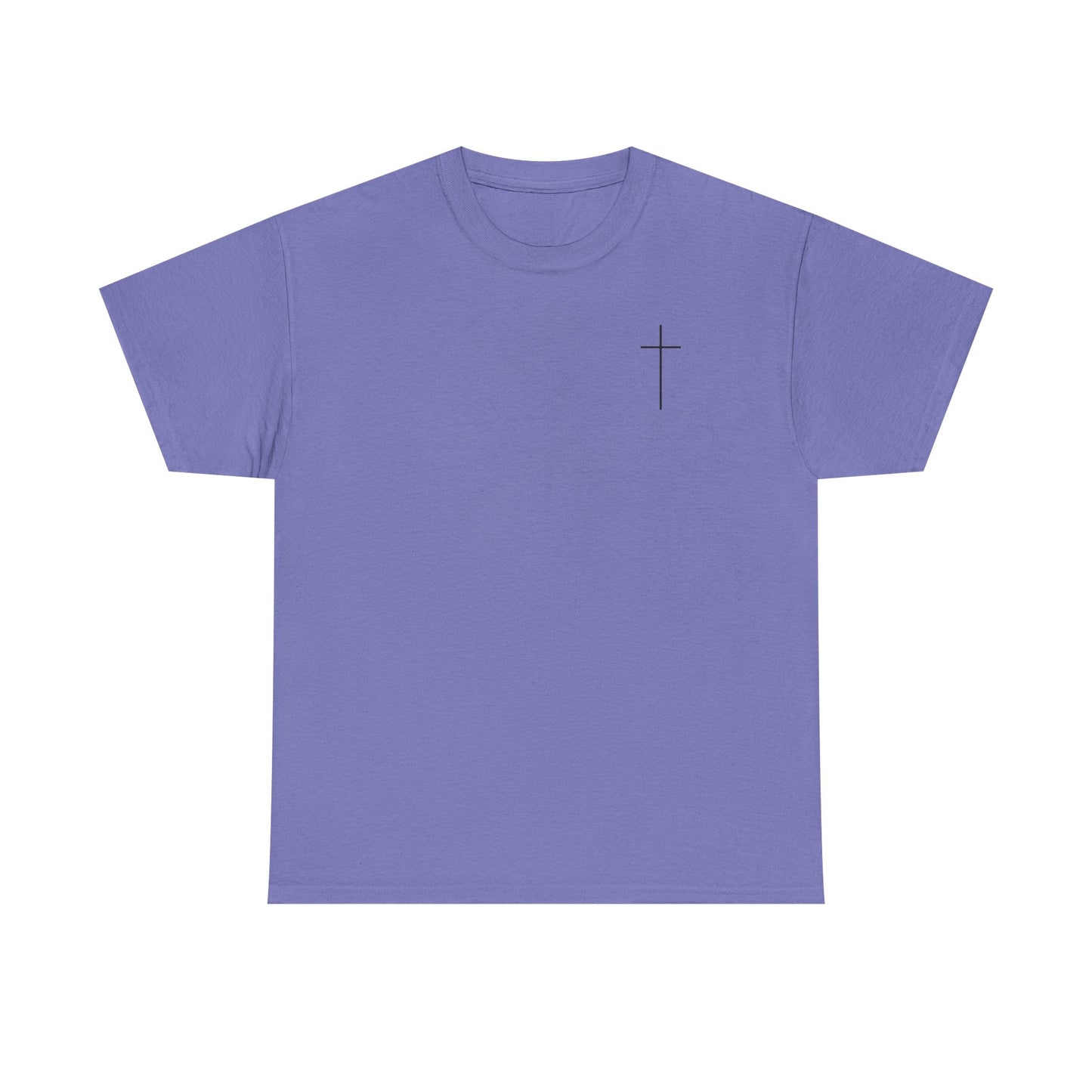 Minimalist Cross Design T-Shirt
