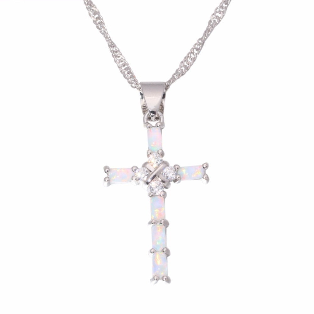 Ladies Cross Necklace
