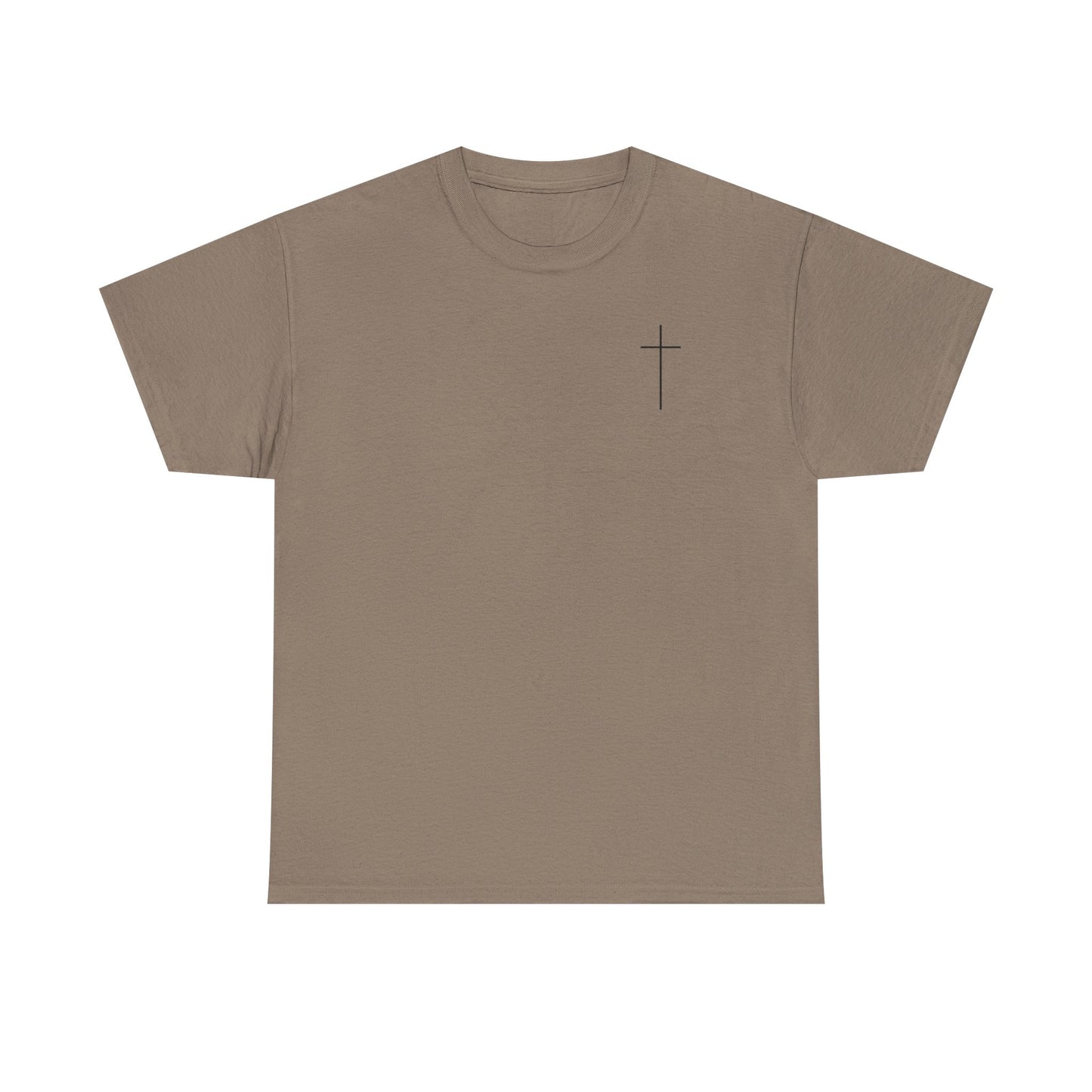 Minimalist Cross Design T-Shirt