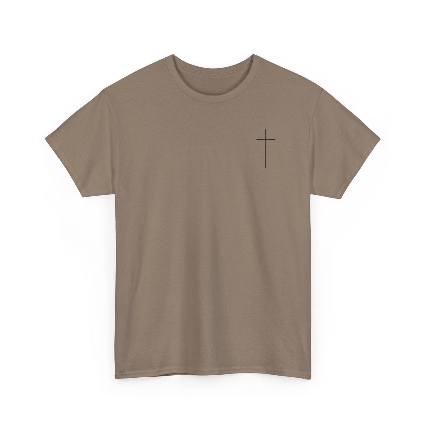 Minimalist Cross Design T-Shirt