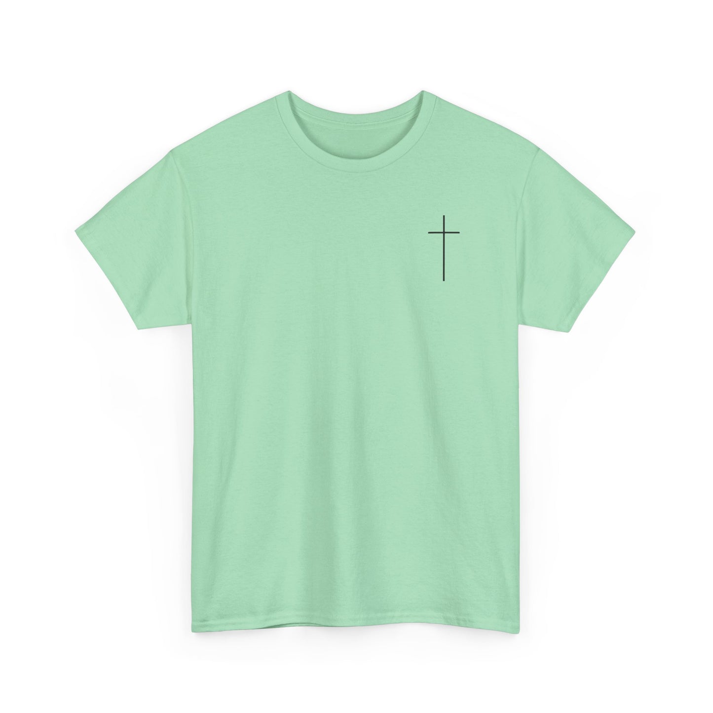 Minimalist Cross Design T-Shirt