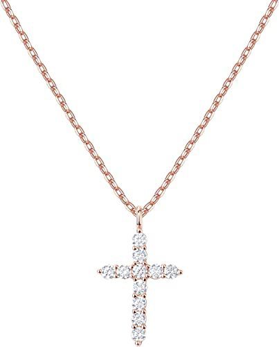 Women's Diamond Cross Necklace