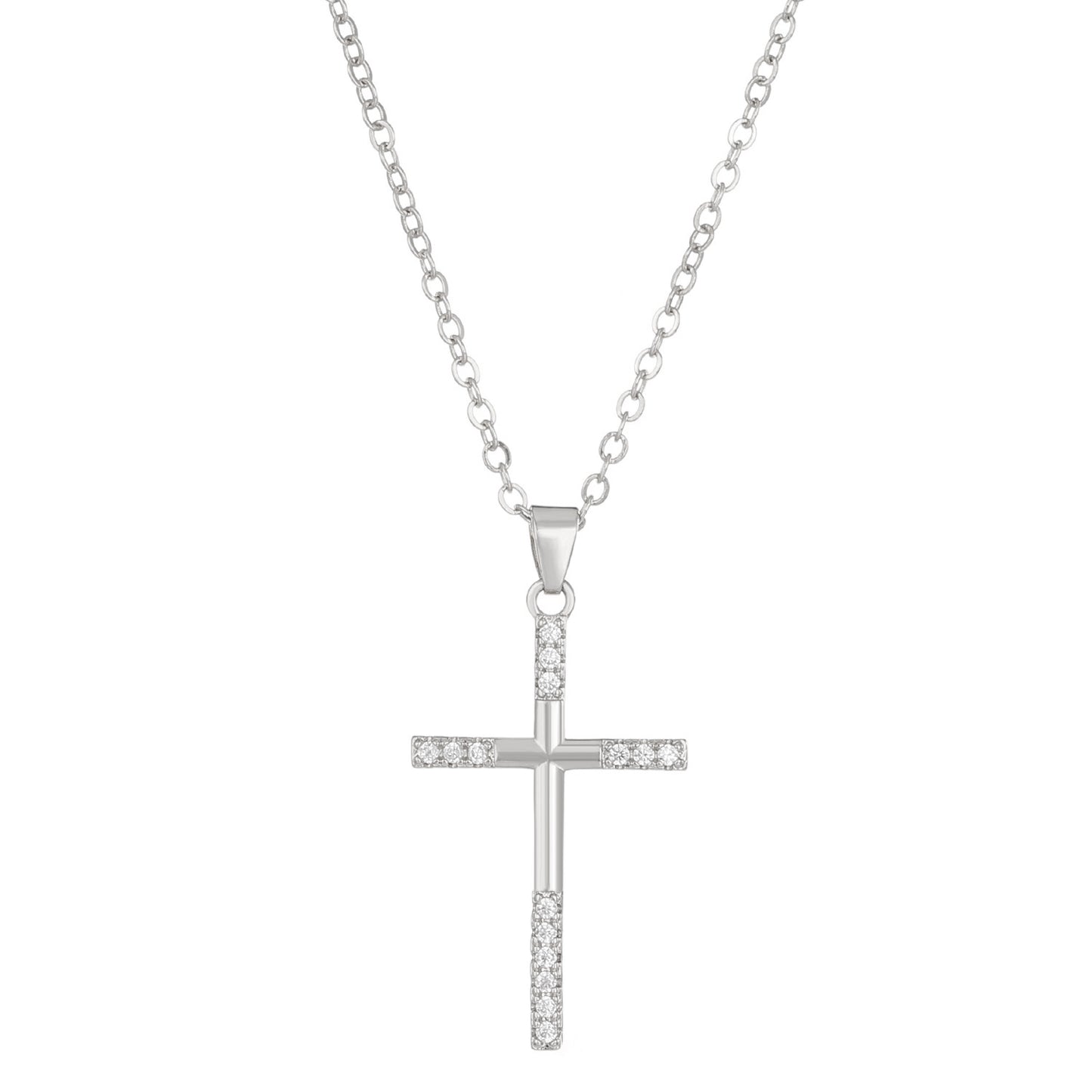 Diamond Cross Necklace