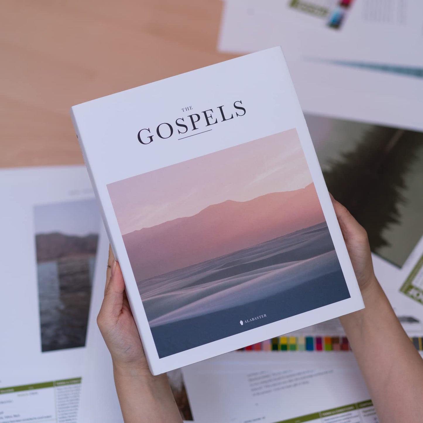 ESV Gospels Hardcover - Alabaster Bible