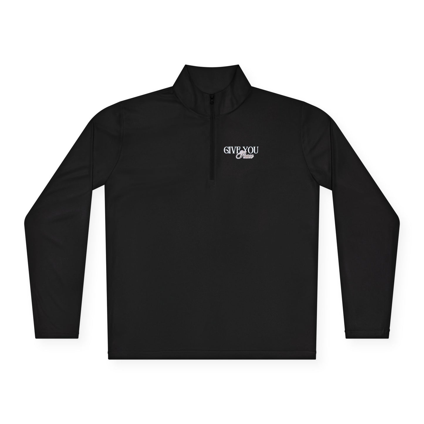 GIVE YOU PEACE QUARTER-ZIP PULLOVER
