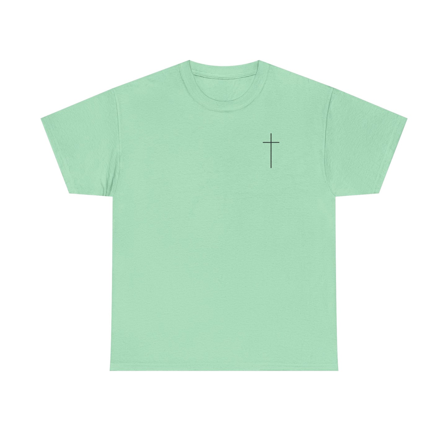 Minimalist Cross Design T-Shirt