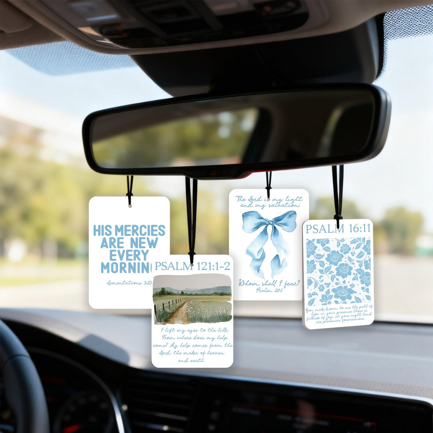Cute Car Air Fresheners 4 Pcs