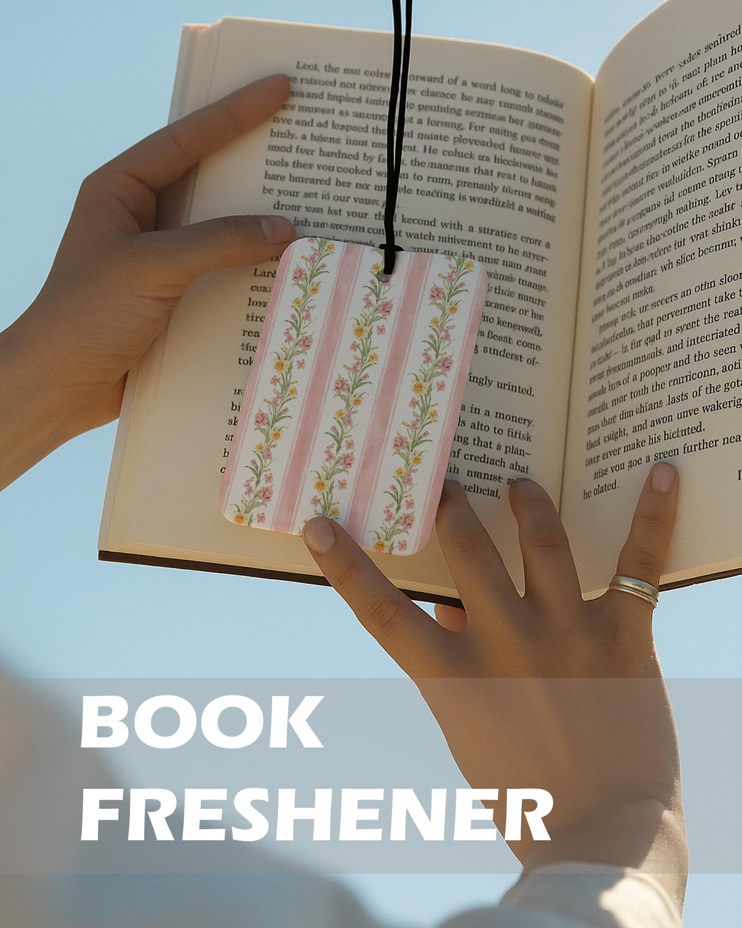 Cute Pink Cologne Car Air Freshener 4 Pcs