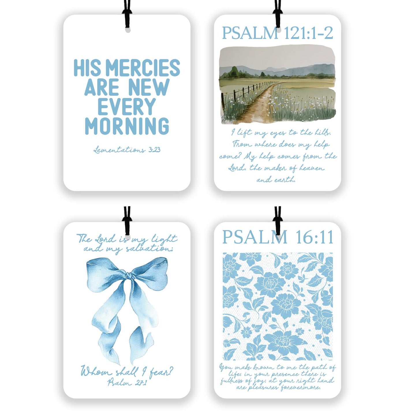 Cute Car Air Fresheners 4 Pcs