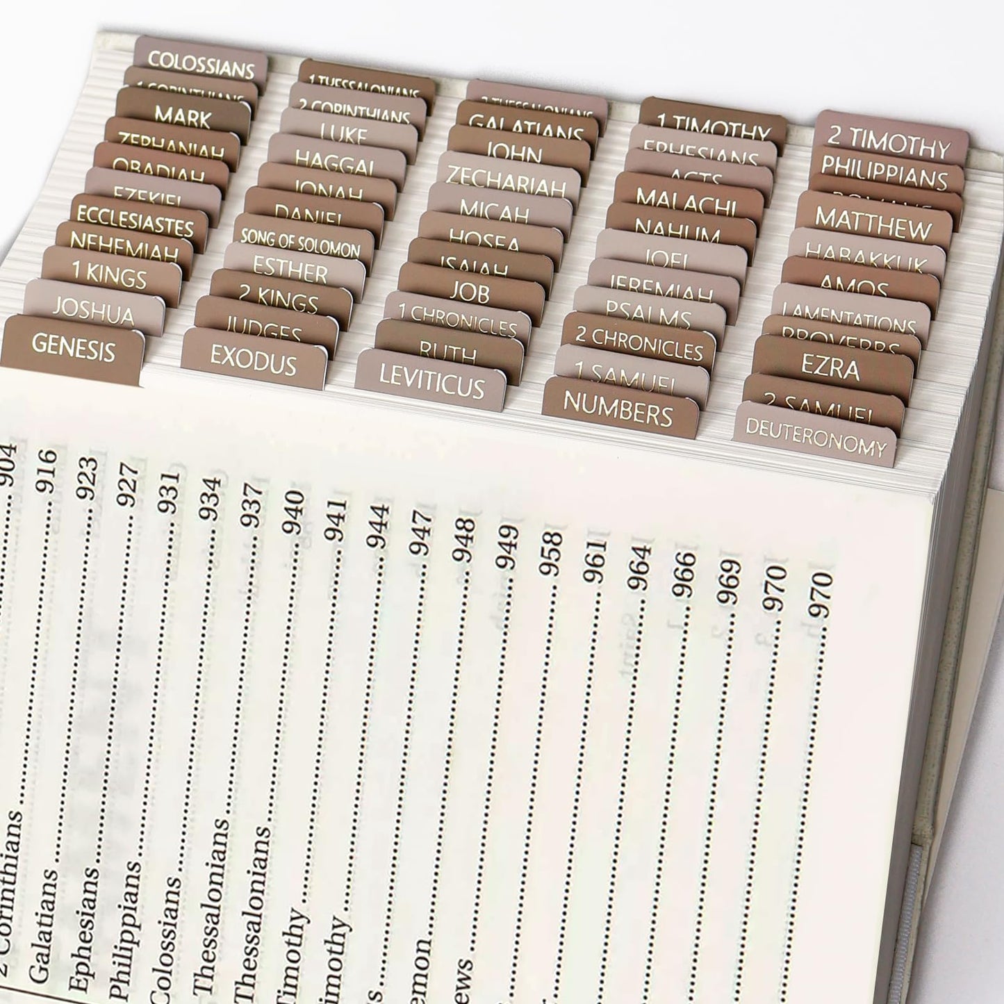 Laminated Bible Tabs