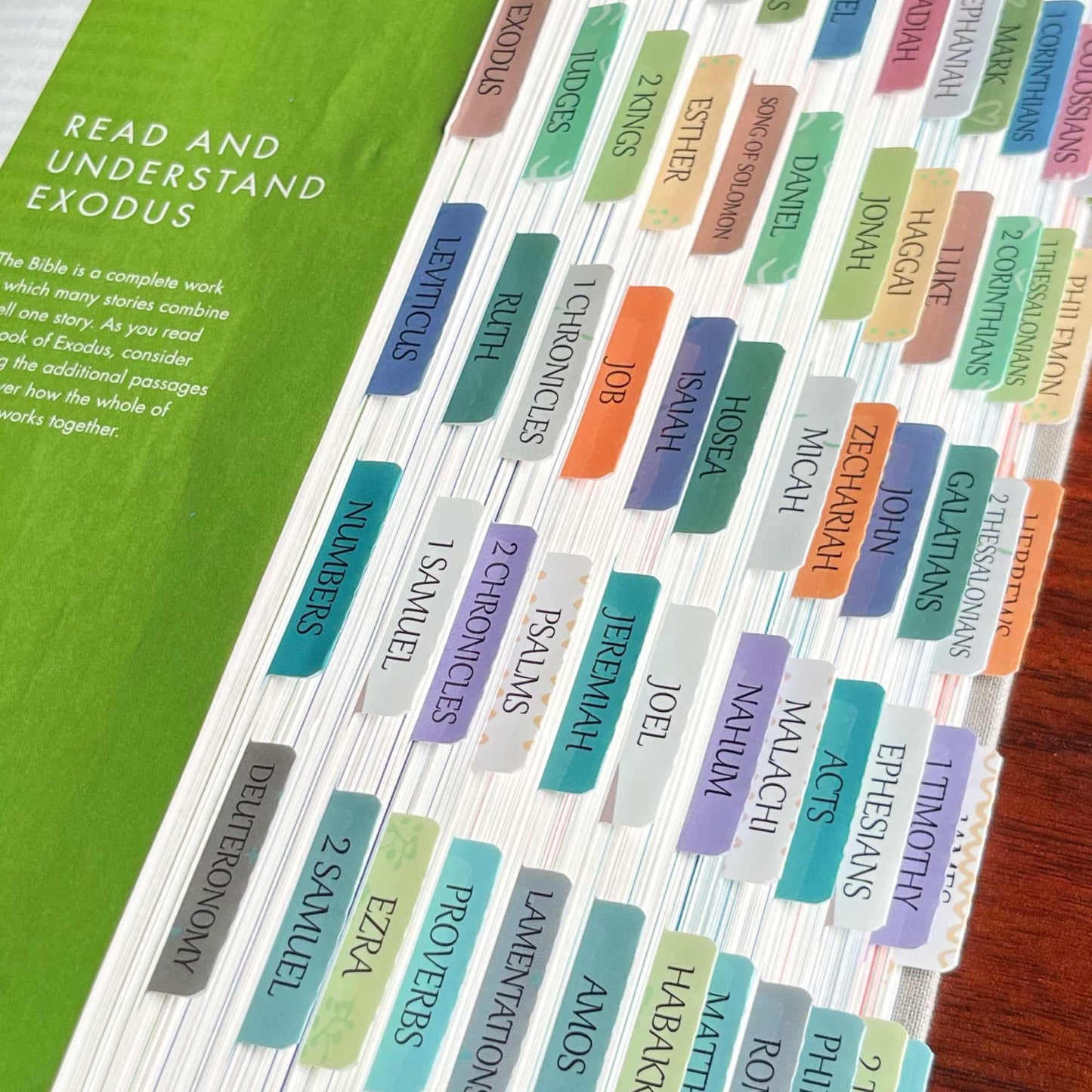 Laminated Bible Tabs