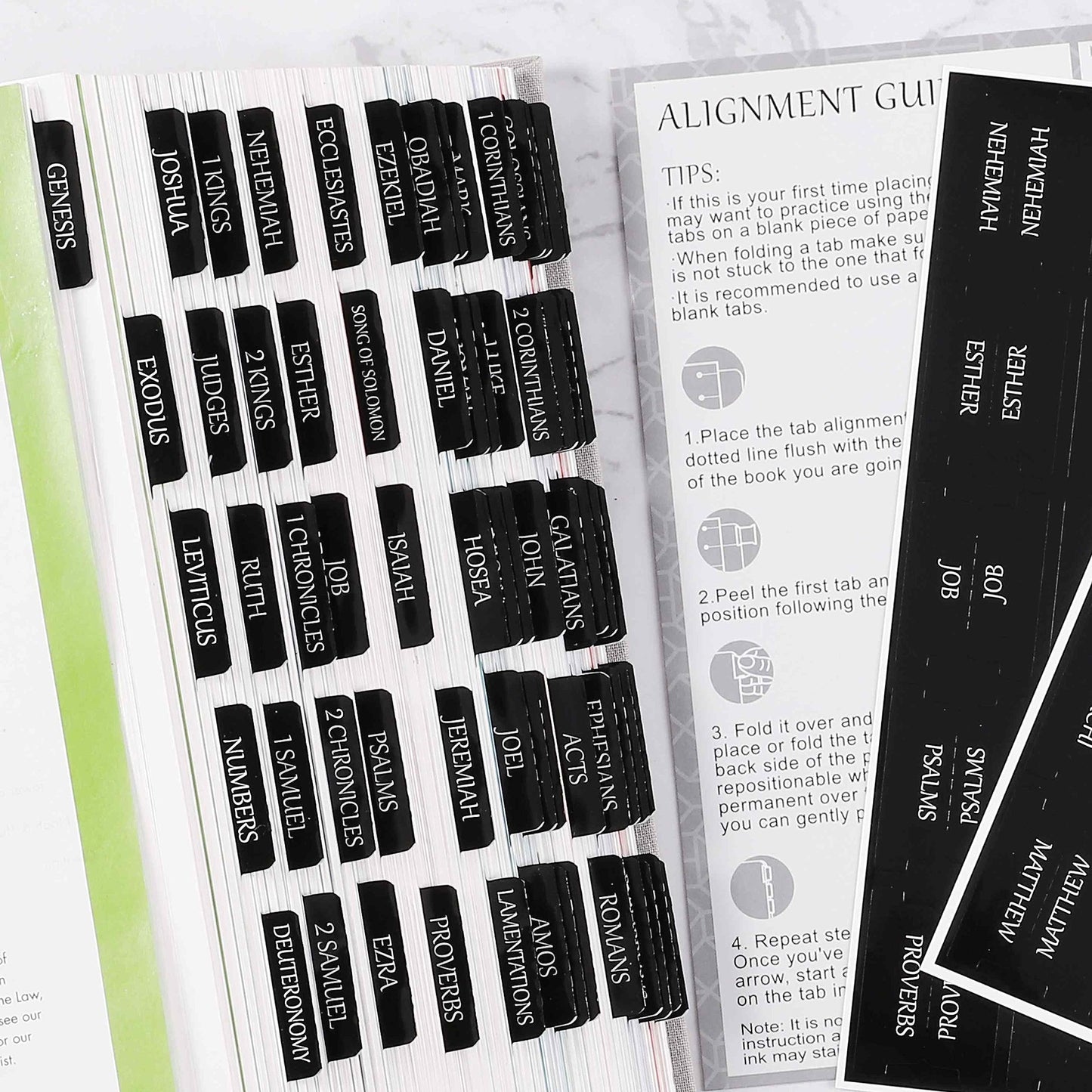 Laminated Bible Tabs