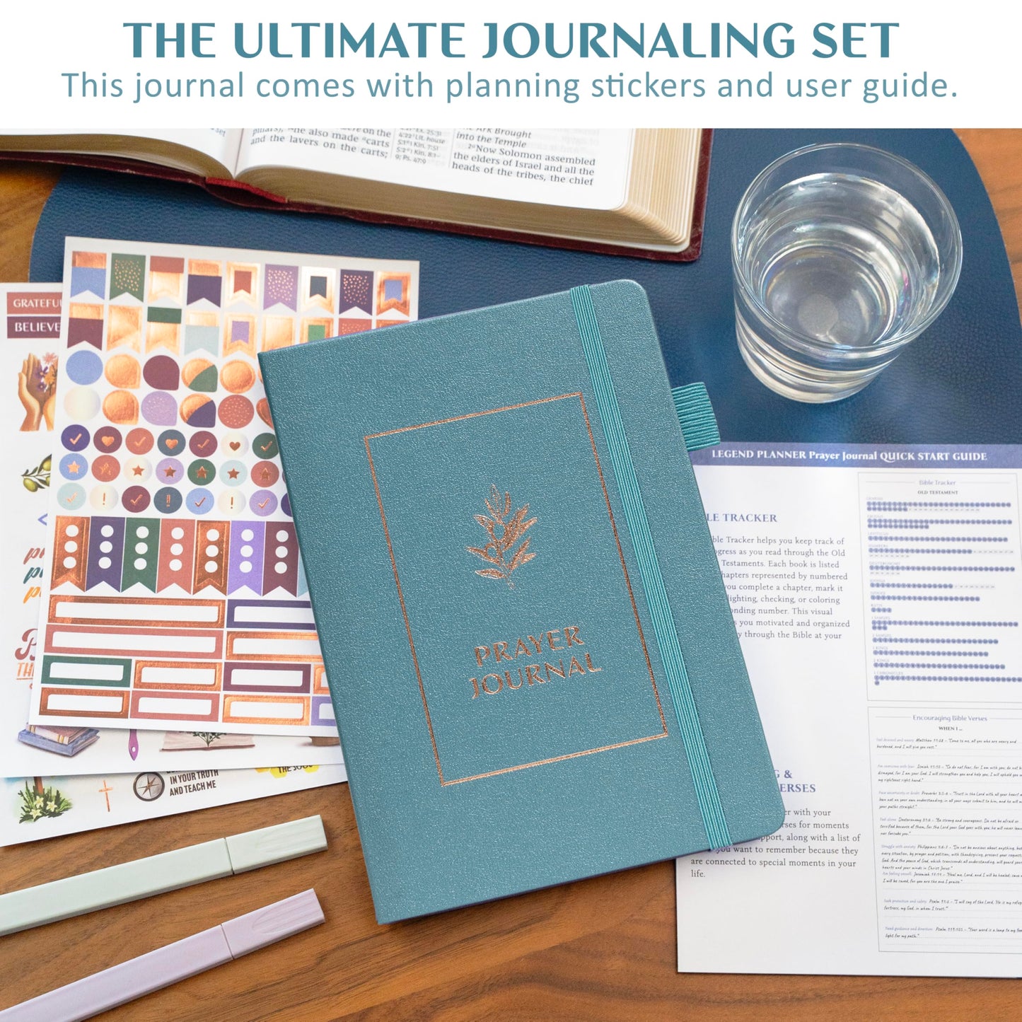 Legend Prayer Journal for Women & Men – Daily Devotional Notebook