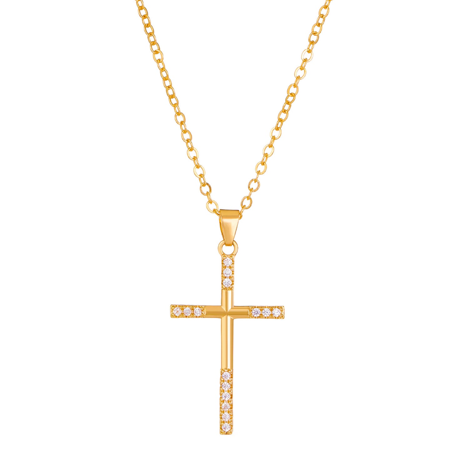 Diamond Cross Necklace